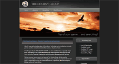 Desktop Screenshot of destinygroupsa.com
